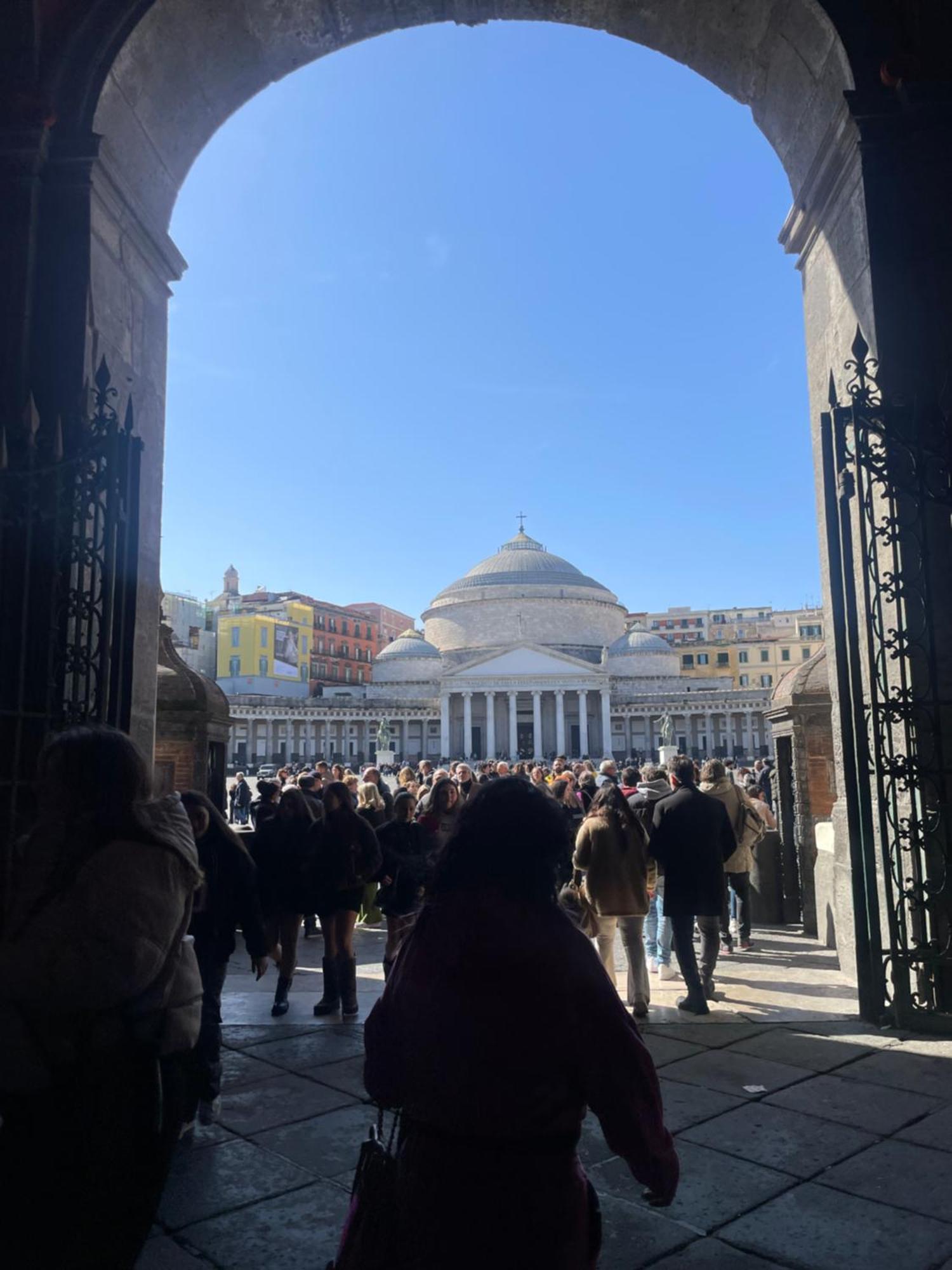 Casetta Piazza Plebiscito Naples Exterior photo